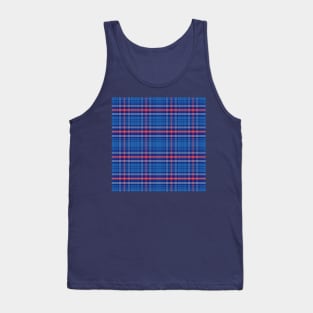 pattern Scottish tartan Army Tank Top